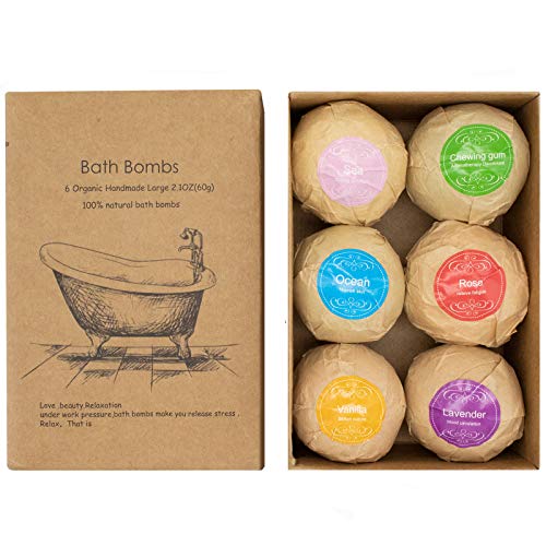 Organic bath bombs