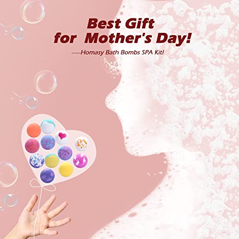 Bath Bombs 14 Pieces Of Explosive Salt Ball Gift Box