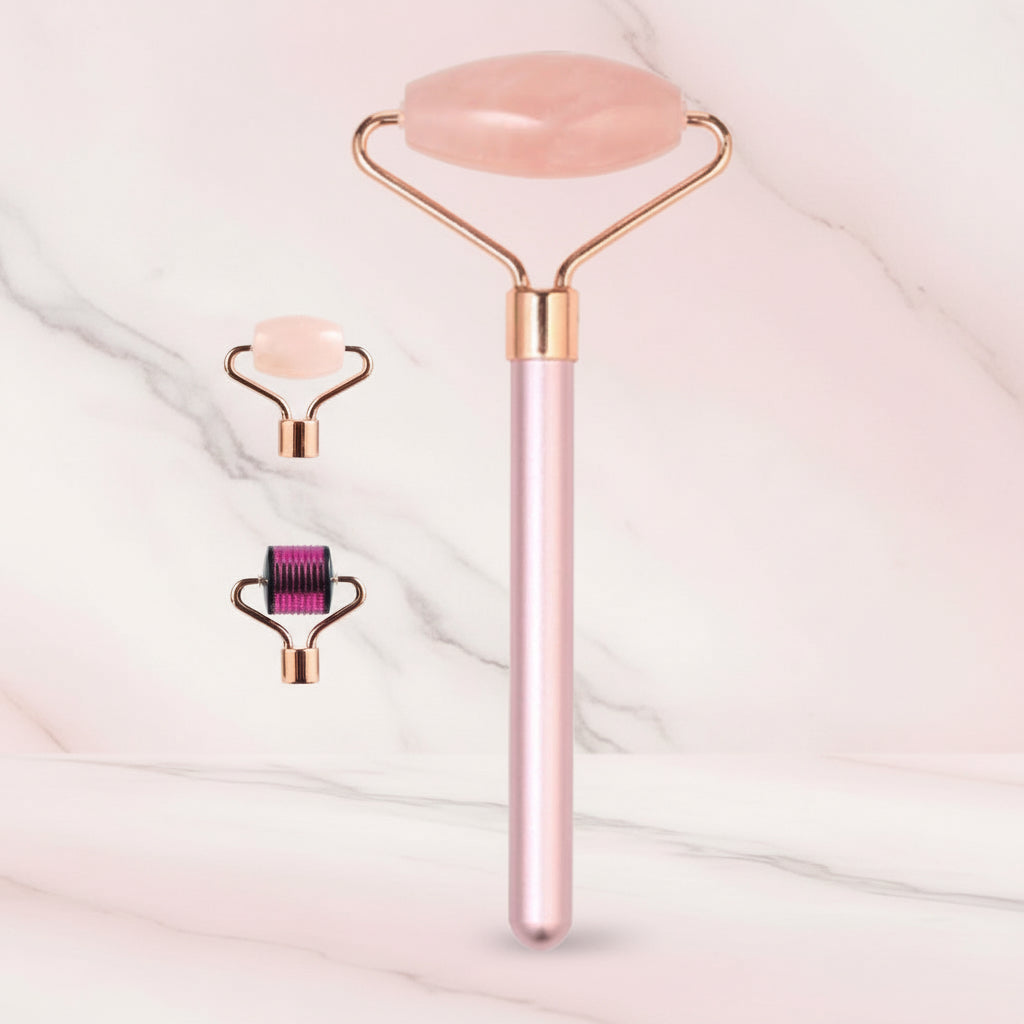 Seven-in-one Magnetic Head Changer Three Piece Facial Massage Set