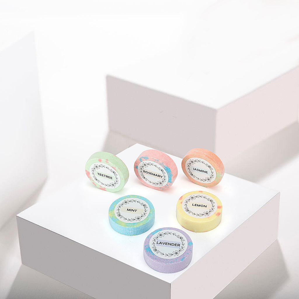 6pc Home Spa Mini Relaxation Bath Bombs
