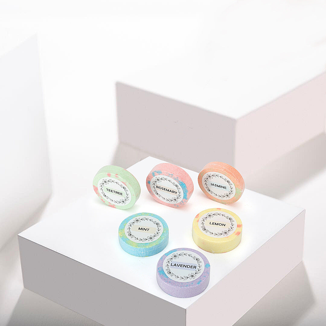 6pc Home Spa Mini Relaxation Bath Bombs